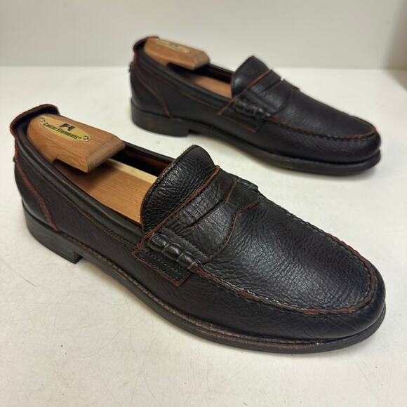 VGUC Rancourt & Co. x Allen Edmonds Haley Beefroll Penny Loafer Made in USA 8 D main image 5